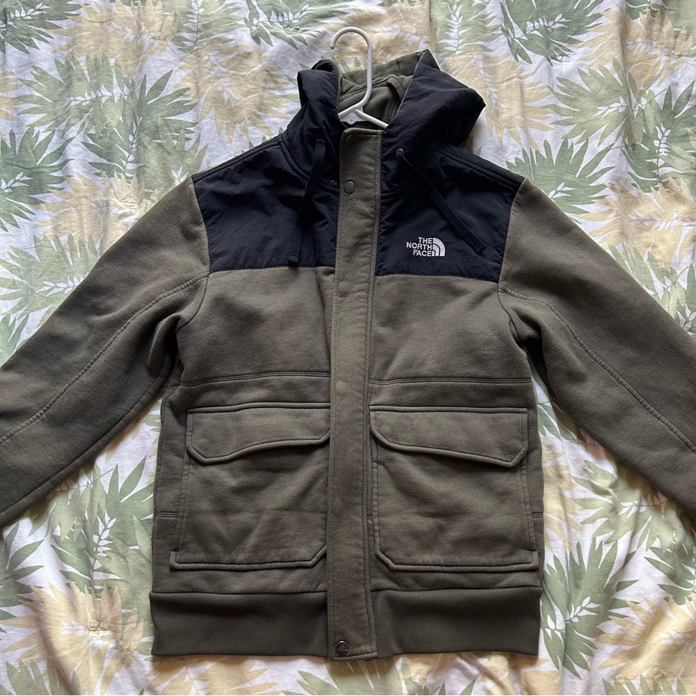 Northface Fabric Jacket with Built-in Face Cover